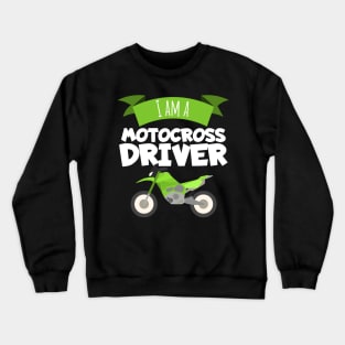 Motocross driver Crewneck Sweatshirt